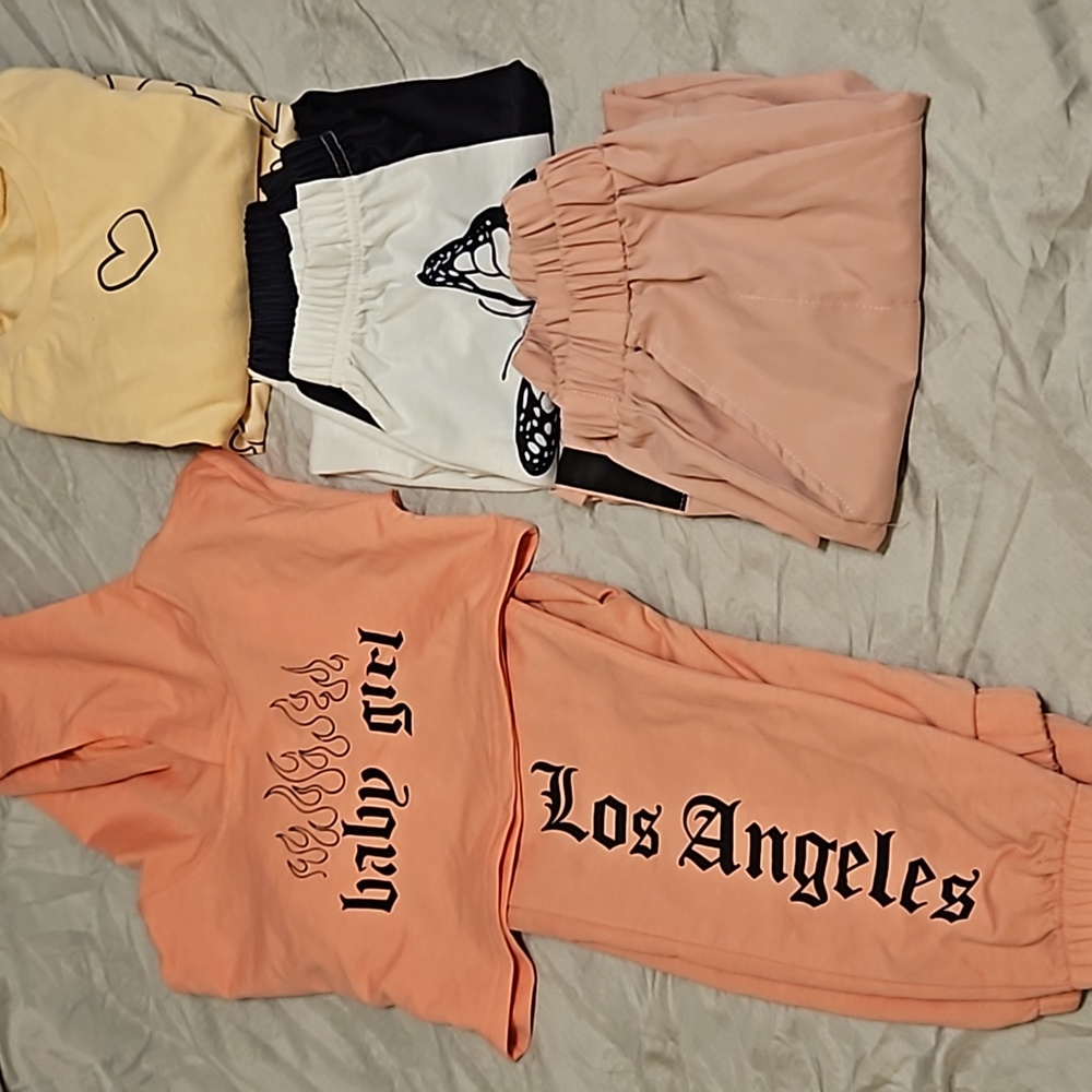 Girls Size 6-7 Super Cute Clothes🦋